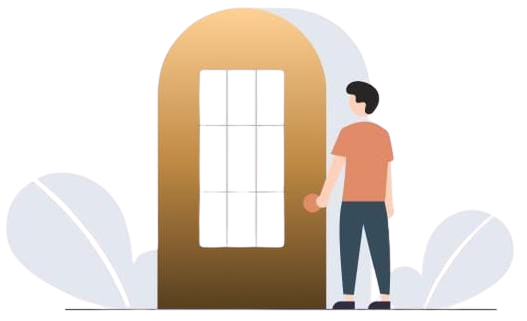 Person at Door